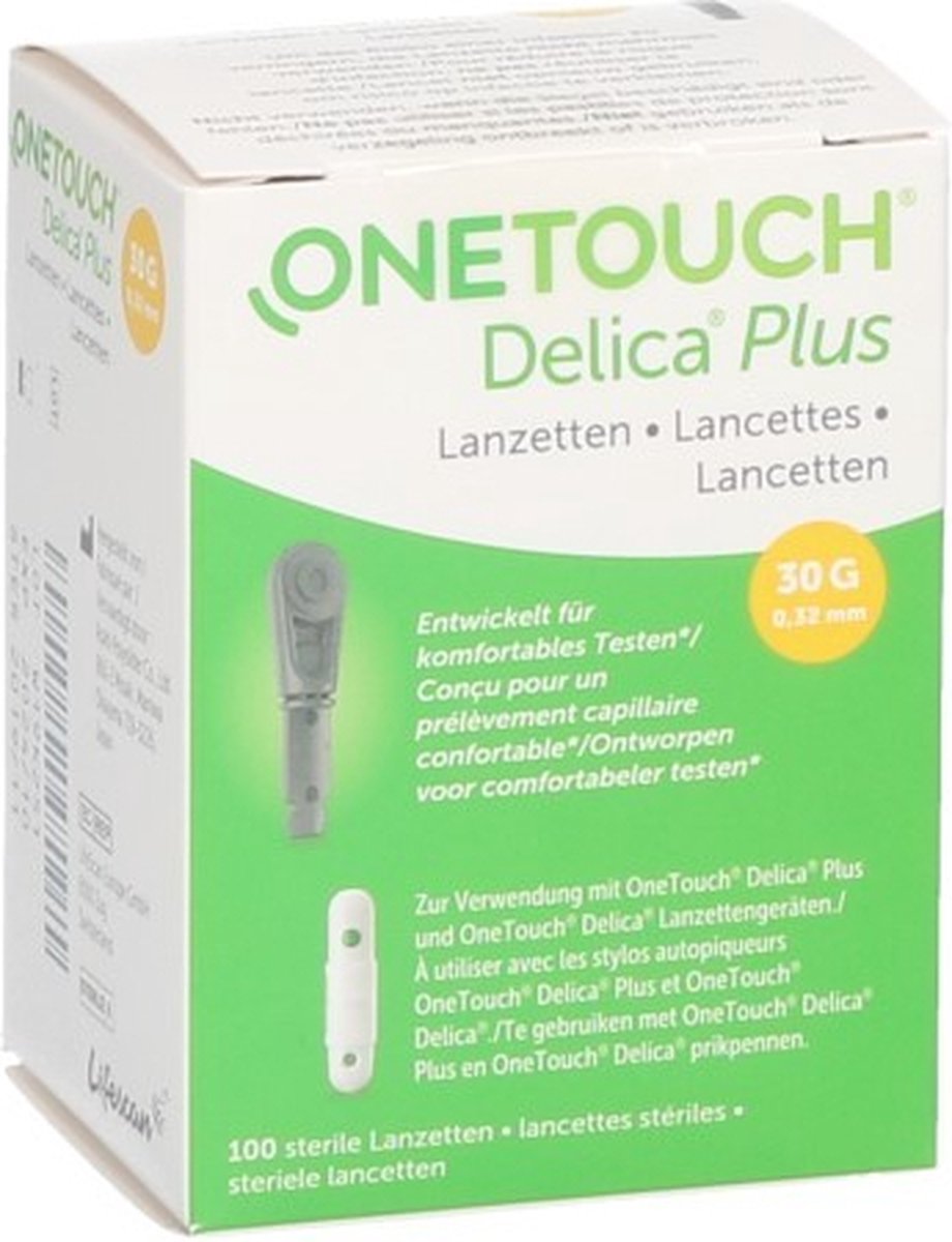 LifeScan OneTouch Delica Plus lancetten (100)