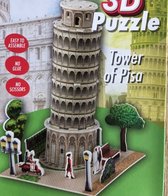 3D Puzzel - Toren van Pisa - Makkelijk in elkaar te zetten - Zonder lijm - Zonder schaar