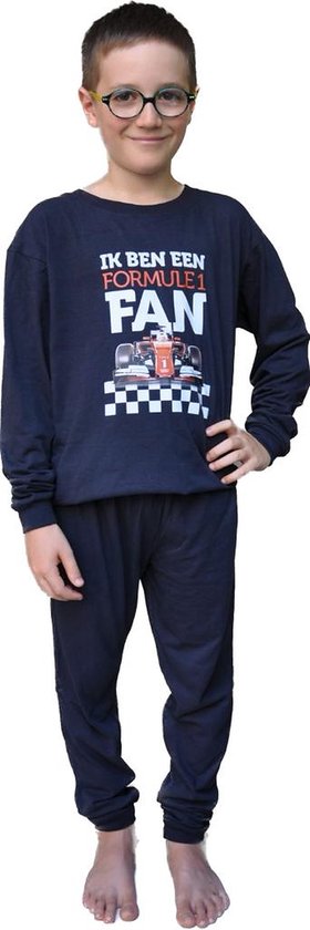 Tukk jammies ik ben een formule 1 fan Pyjama maat 176