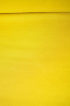 Canvas uni mosterd geel 1 meter - modestoffen voor naaien - stoffen