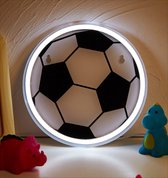Neon verlichting voetbal - Voetbal - Football - Neon wandlamp - Neon ligt - Sfeerverlichting - Neonlicht - Neon lamp - Neonverlichting - Neon verlichting - Tafellampen - Verlichting - Kindertafellampen - Kinderlamp – Kinderkamer