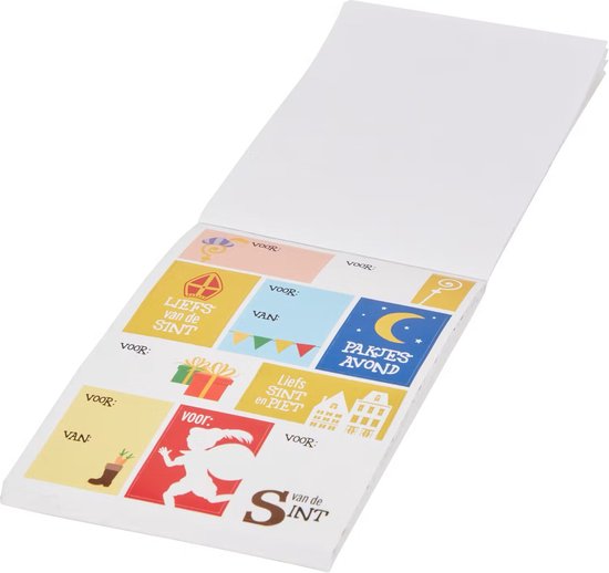 com-four® 120x stickers voor kerstcadeaus tot 8 cm - stickers voor cadeaulabels - cadeaulabels met kerstmotieven - zelfklevend, op rol (0120