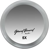Make-up spiegel - Zuignapspiegel acryl Ø14cm doorsnee 5x vergroting Gérard Brinard badkamer spiegels - 3 varianten