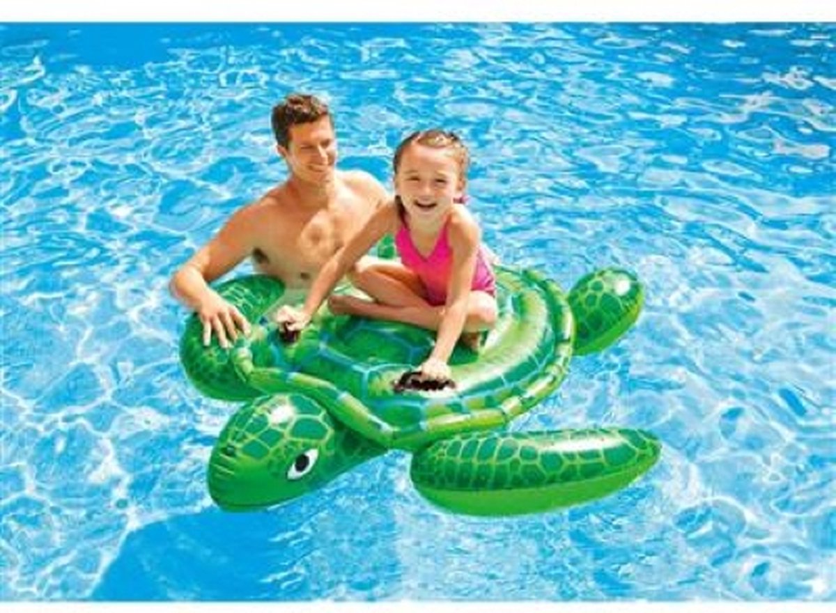Intex schildpad Ride-on - floaties voor in het zwembad - floatie - floaties - opblaas dieren zwembad – foto 2