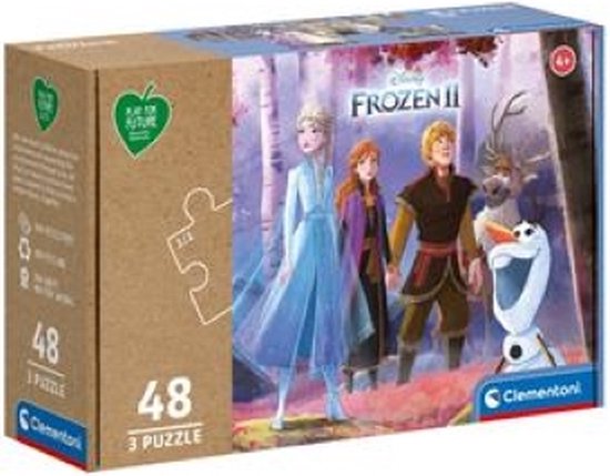 Clementoni Frozen puzzel 3x48 st