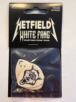 Jim Dunlop - James Hetfield - Plectrum - White Fang - Flow 0.73 mm - 6-pack