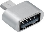 Powteq - USB OTG adapter - USB On The Go - Micro USB naar USB A female - USB 2.0 - USB 2.0 adapter