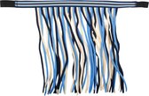 Pagony Stripe Vliegenfrontriem - Maat: Full - Blauw - Nylon