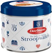 Daelmans Stroopwafels in Delfts Blauw blik - 230 gram per blik - 8 Stroopwafels per blik