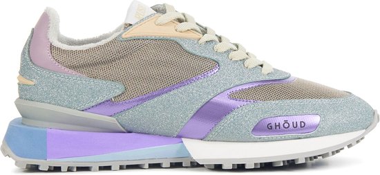 Ghoud Sneakers Dames - Lage sneakers / Damesschoenen - Canvas - S2LW - Glitter - Diverse - Maat 41