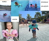 Zwemvest kinderen | Zwembescherming | Cartoon | 2.5 - 6 jaar | 15 - 30 kg | Veilig zwemmen | Zwemband |Reddingsvest| blauw/rood