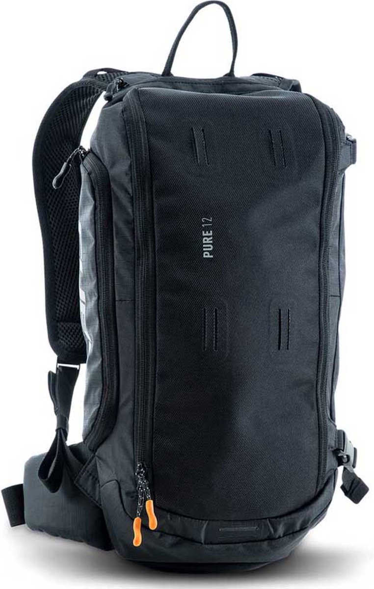 CUBE Rugzak Pure 12 - Rugtas - Ergonomische schouderbanden - Reflecterend - Met zijvakken - 12 Liter - Zwart