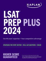 Kaplan Test Prep- LSAT Prep Plus 2024: Strategies for Every Section + Real LSAT Questions + Online