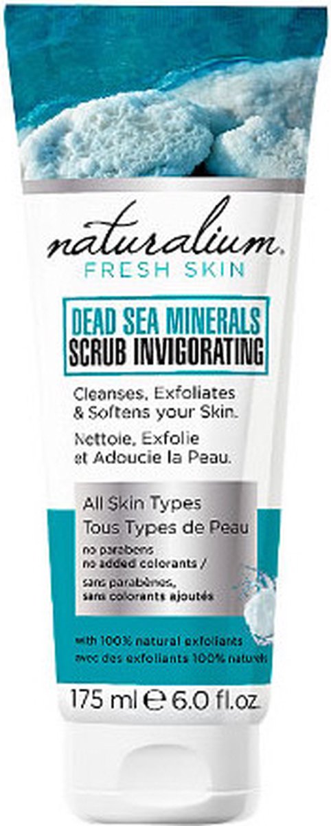 Naturalium - Dead Sea Minerals Scrub Invigorating ( Minerály z mrtvého moře ) - Tělový peeling - 175ml