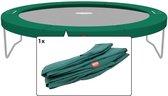 Berg trampoline rand Favorit 430 cm - groen