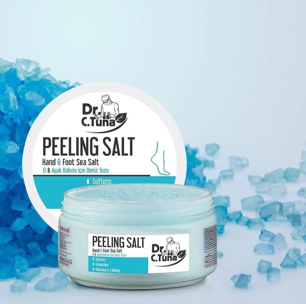 PARTAGEZ CE PRODUIT Farmasi Dr C.Tuna - Peeling Salt Mains & Pieds 250 ml