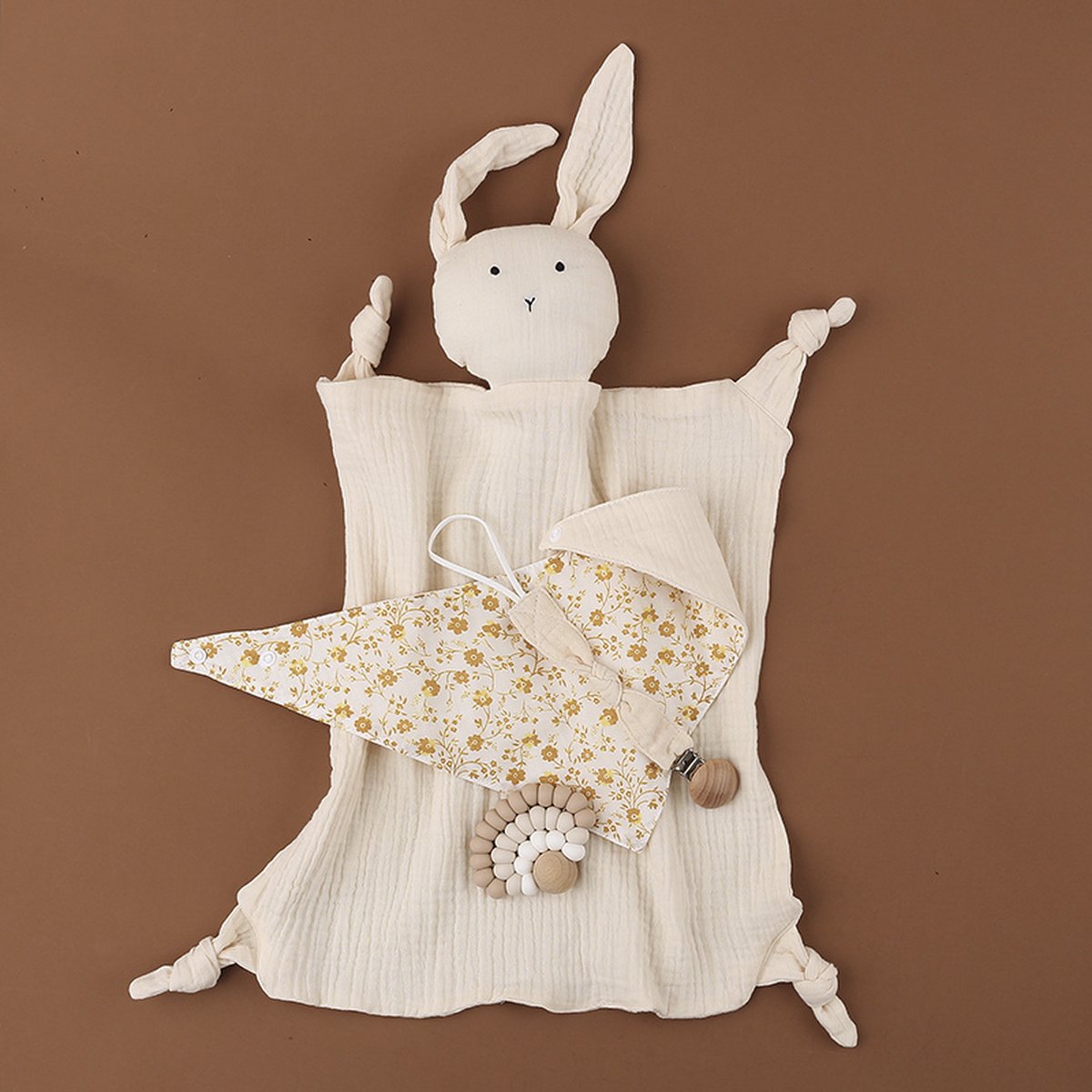 Goedkoopste Dutsi - Complete Vanilla Kraamcadeau Set - Het Ideale Babygeschenk