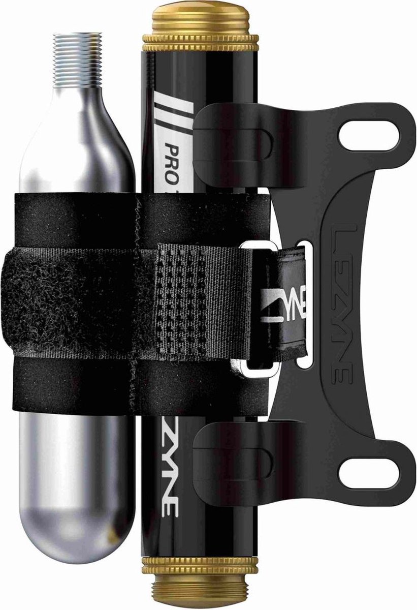 Leyzne Pro Tubeless Kit Loaded - Bandenreparatie set fiets - Fietsband reparatieset - Bandenplak set - Met Co2 patroon - 7 deels