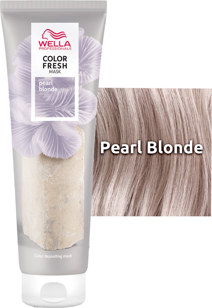 Bol.com Wella Professionals Color Fresh Mask Pearl Blonde - 150 ml - Kleurmasker - Haarmasker aanbieding