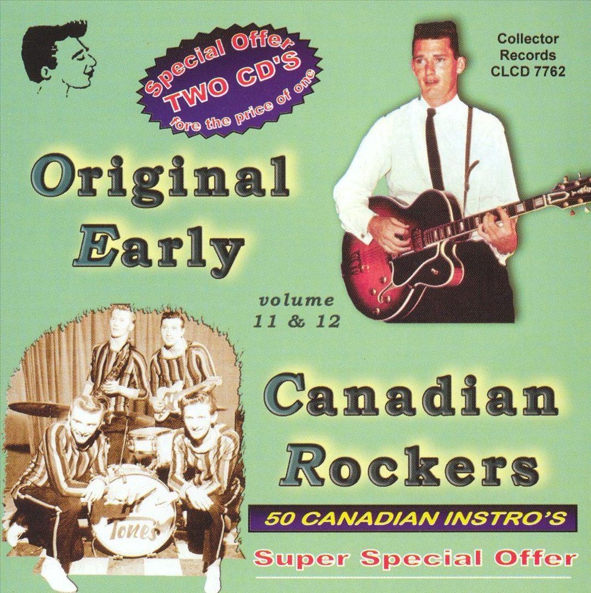 Various Artists - Early Canadian R'N'R Instros, Volume 11 & 12 (2 CD)
