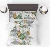 Refined Bedding Lits-Jumeaux Tweepersoons 240x200/220 + 2 kussenslopen Jungle Sketch