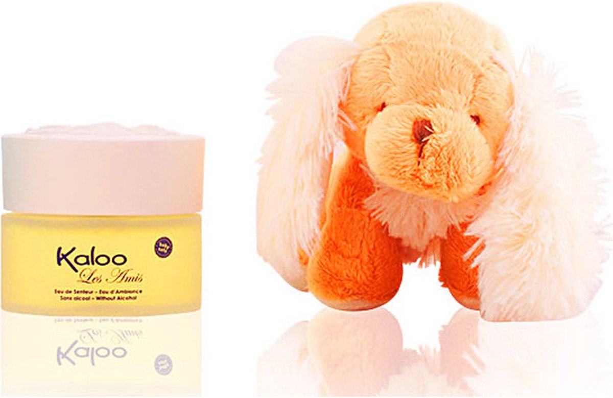 Goedkoopste Kaloo Les Amis by Kaloo 100 ml - Eau De Senteur Spray / Room Fragrance Spray (Alcohol Free) Free Fluffy Puppy