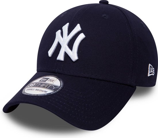 New Era MLB New York Yankees Cap - 39THIRTY - L/XL - Navy/White - New Era