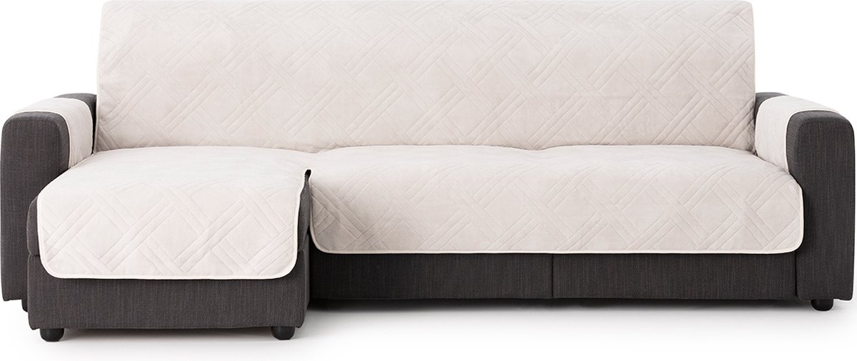 Coral Bankbeschermer Ivoor Chaise Longue Links 200cm breed