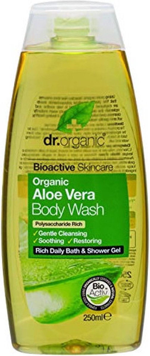 Goedkoopste Hydraterende badgel met Aloë Vera Bioactive Organic Dr.Organic (250 ml