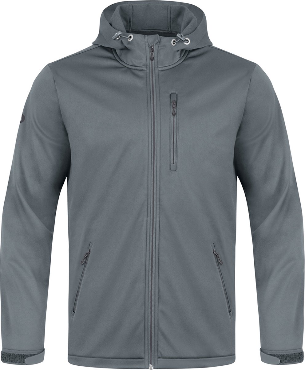 Jako - Softshell Jas Premium - Grijze Jas Heren-XL