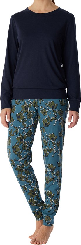 Schiesser Pyjama lange - Contemporary Nightwear Dames Pyjamaset - Maat XL