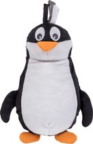 Fashy warmteknuffel pinguin Pino 25 cm zwart/wit - magnetonknuffel - opwarmknuffel voor in de magnetron pinguin - knuffel pinguin