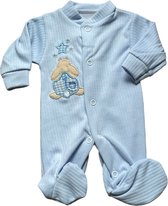 Babykleding voor prematuur - Prematuur kleding - boxpakje - pyama - blauw