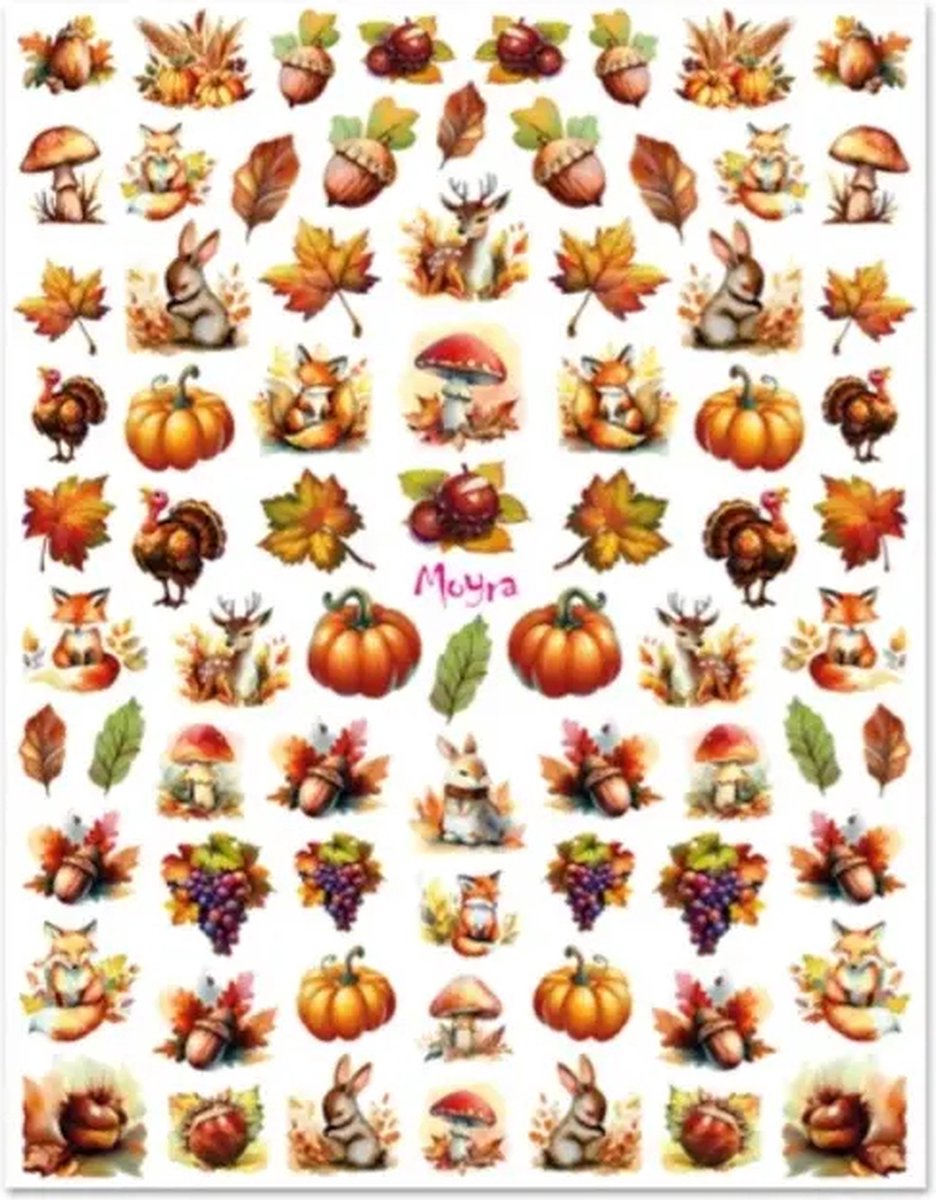 Goedkoopste Moyra Nail Stickers 23