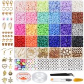 BOTC Sprankelende Sieraden Maken Pakket - Kralen Set Creative Kit - 24 kleuren en 5560-delig - Maak je eigen sieraden - Kettingen & Armbanden - Sieraden meisjes