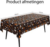 Halloween Tafelkleed Halloween Decoratie Halloween Versiering Tafel Decoratie Tafellaken Spook 137*183 Cm – 1 Stuk