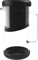 Cafetière Barista & Co One Brew Groot - Plastique / Glas - 10x7,5x14,5 cm - Zwart
