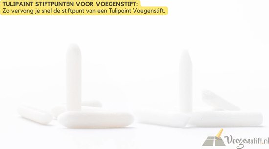 Tulipaint 3mm (Beitel) reservepunten 5 stuks voor Voegenstift
