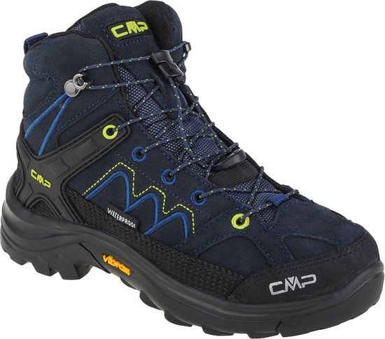 CMP Moon Mid WP Kids 31Q4794-N950, voor een jongen, Marineblauw, Trekkingschoenen, maat: 33