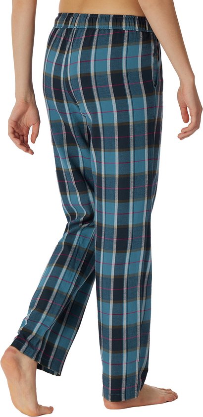 Schiesser Mix & Relax Pantalon Long tissé Bas de Pyjama, Marron, 53 Femme