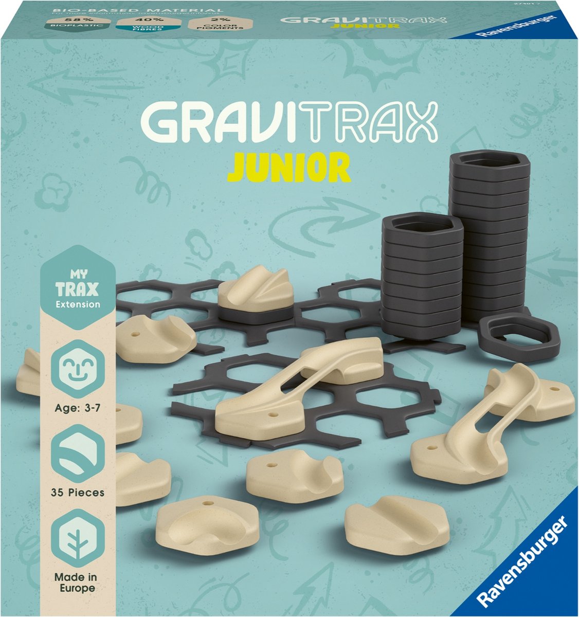 GraviTrax Junior Extension My Trax - Knikkerbaan - Uitbreiding