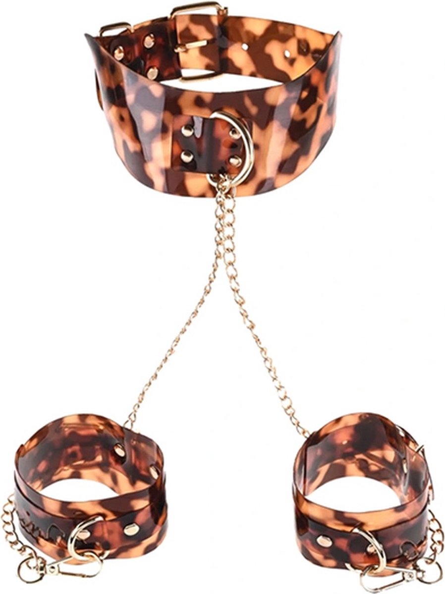 Goedkoopste Sportsheets - Amber Neck and Wrist Restraint