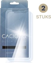iPhone 15 en iPhone 15 Pro Screen Protector - 2 stuks - Cacious (Clear serie)