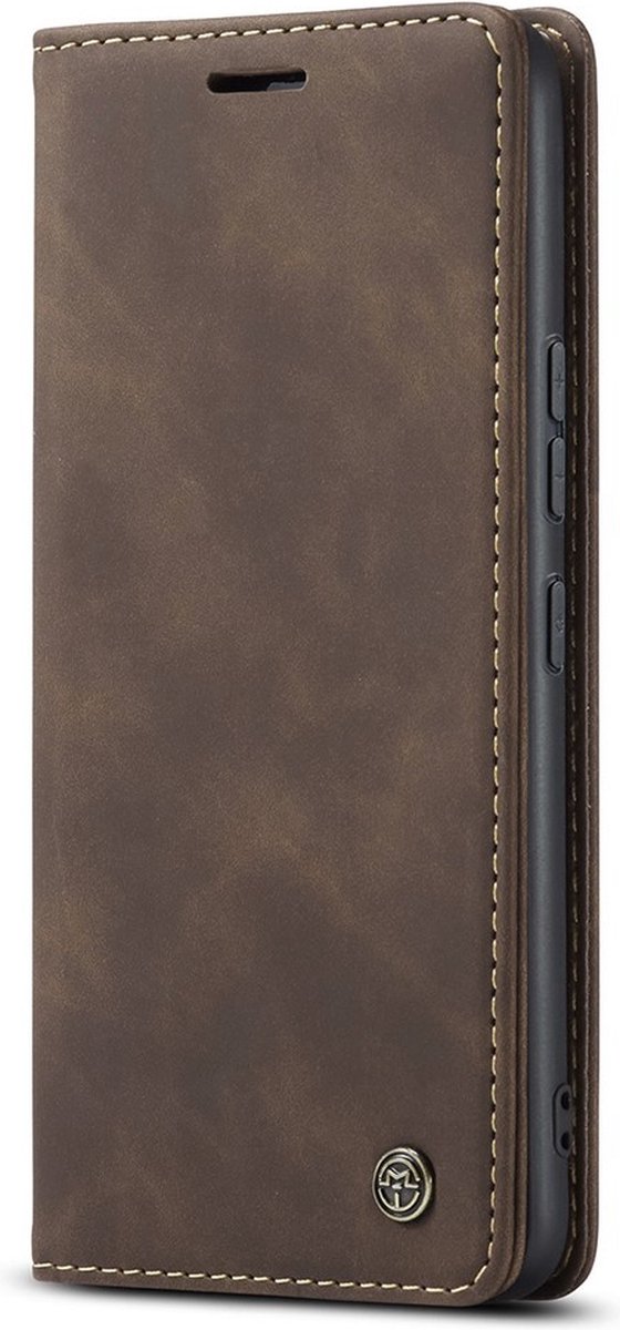Caseme - Bookcase - Samsung Galaxy A03S - Bruin