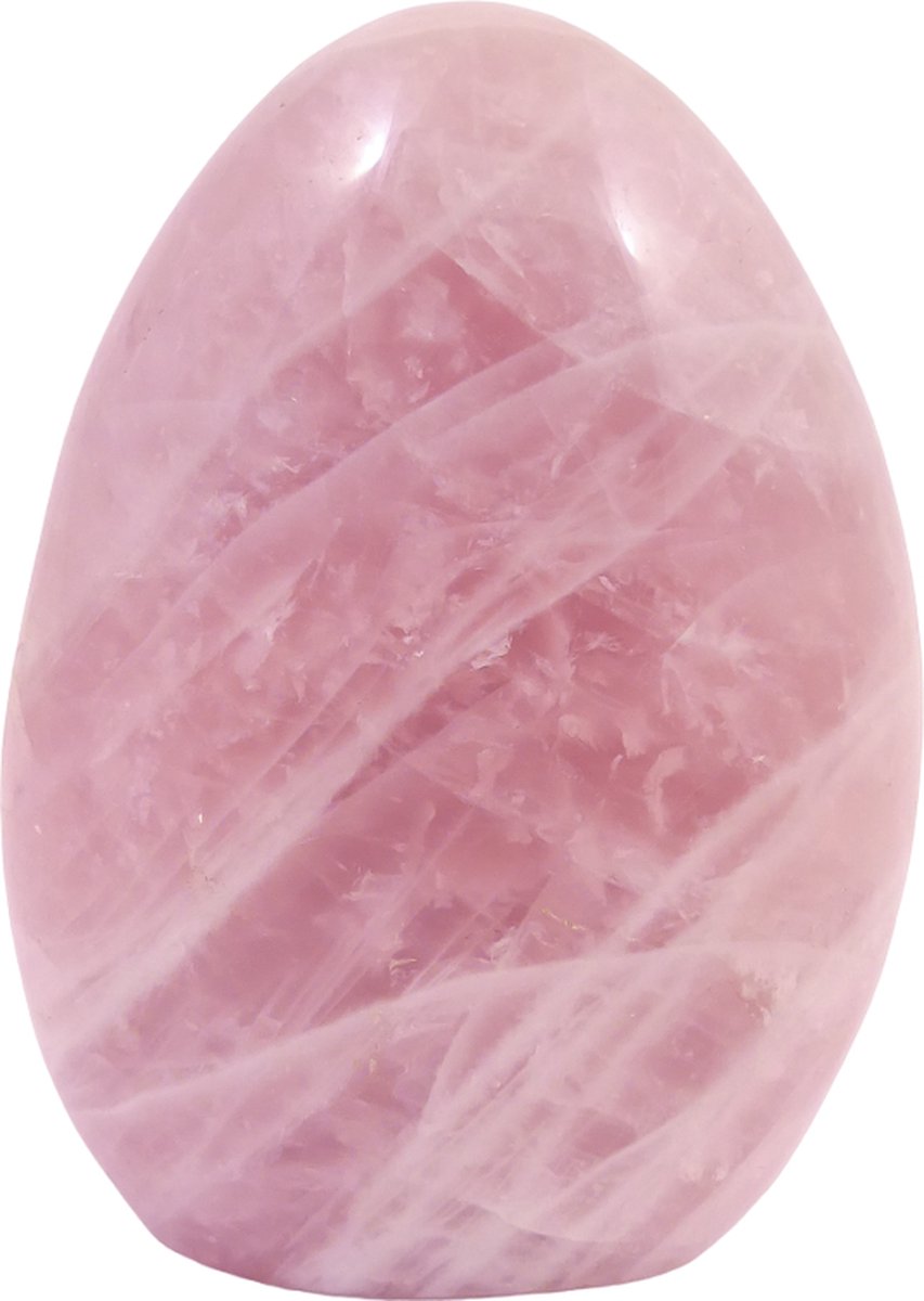 Rozekwarts Freeform - Sculptuur - Gepolijst - ca. 10x5,5x14cm - ca.1,08kg - Individueel Gefotografeerd