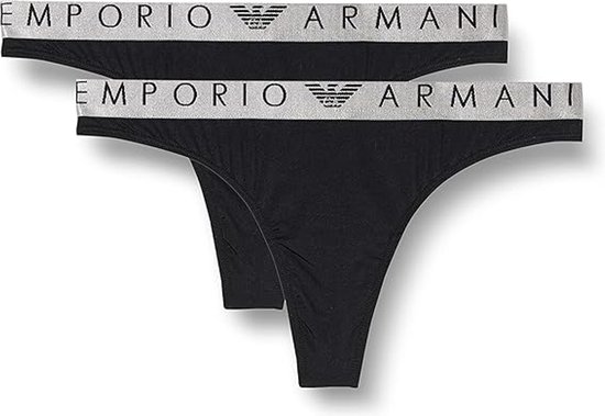 Emporio Armani Iconic Microfiber 2pack Sous vetements pour femmes Taille M bol