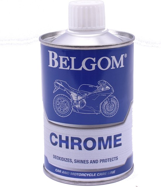 Belgom Chrome Polish 250 ml - Nettoyant Chrome - Poli moteur