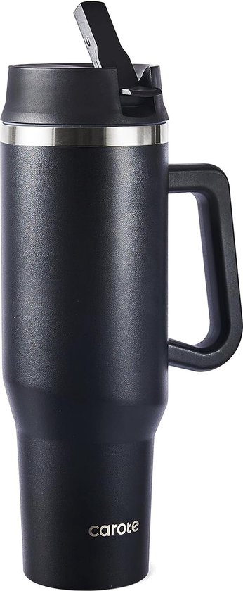MURBONE Roestvrijstalen drinkfles, 1.2l ( 2 deksels), met rietje, BPA-vrij, thermosfles, lekvrij, geschikt voor koolzuurhoudende dranken, thermoskan, vacuüm, dubbelwandige isolatie voor sport MURBONE Roestvrijstalen drinkfles, 1.2l ( 2 deksels), met rietje, BPA-vrij, thermosfles, lekvrij, geschikt voor koolzuurhoudende dranken, thermoskan, vacuüm, dubbelwandige isolatie voor sport