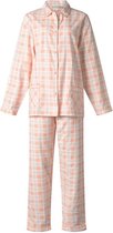 Cocodream Pyjama Flanelle Femme à Carreaux - Peach - taille L