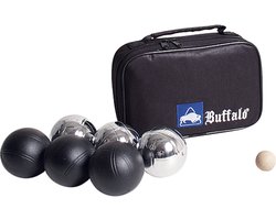 Jeu de boules set gepoedercoat metaal (6st.)